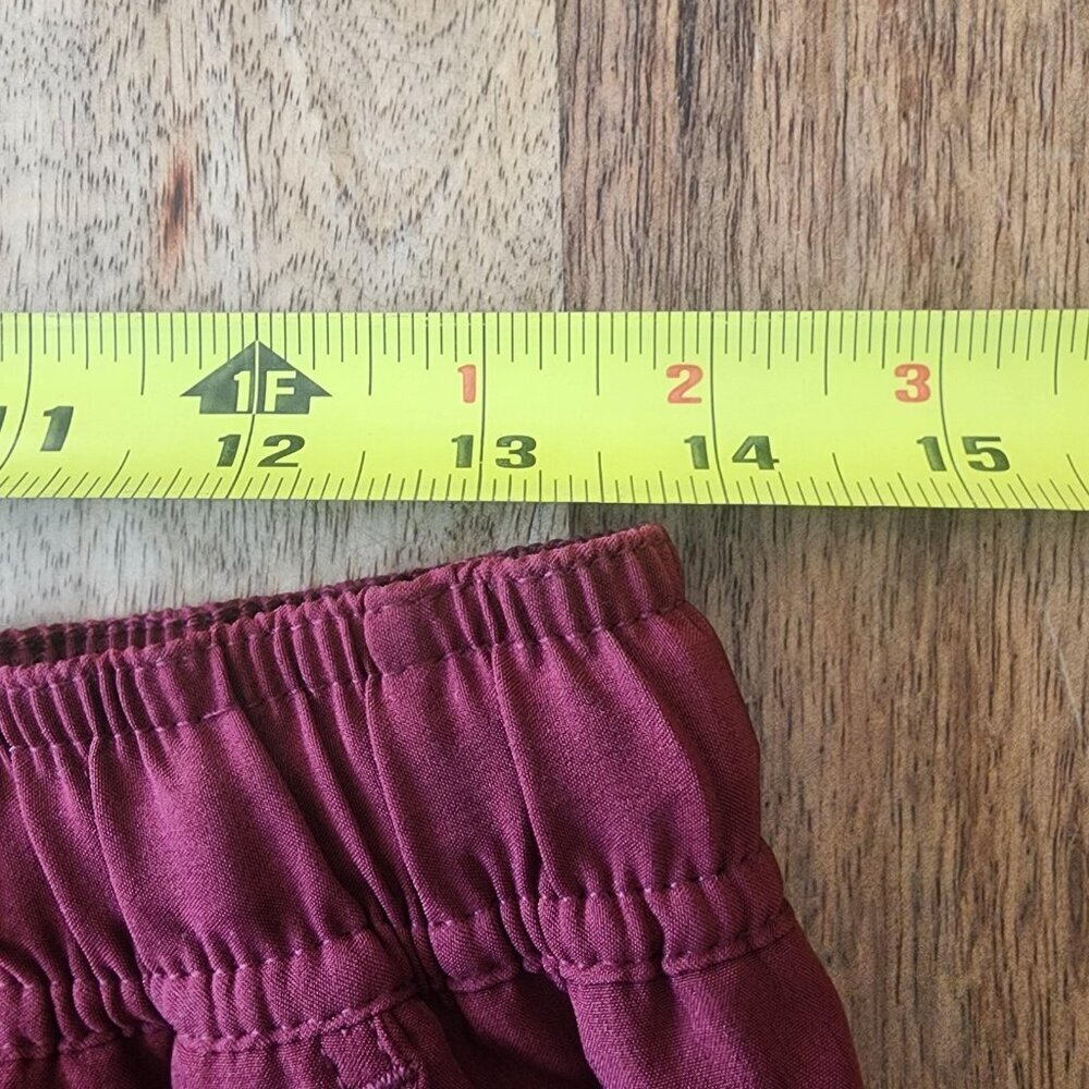 Dixxon Shorts Mens Small Maroon The Brad Lined Athletic Drawstring Zip Pocket - Picture 10 of 13